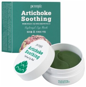 [PETITFEE] Гидрогелевые патчи для глаз АРТИШОК Artichoke Soothing Hydrogel Eye Mask, 60 шт