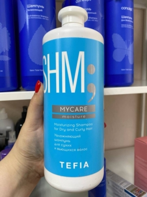 TEFIA Mycare Увлажняющий шампунь для сухих и вьющихся волос / Moisturizing, 1000 мл
