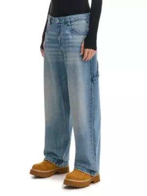 Джинсы balloon fit baggy