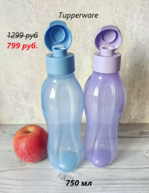 ЭКО БУТЫЛОЧКА 750мл С КЛАПАНОМ  1шт   
