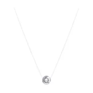 94070152 - Колье из серебра с фианитом