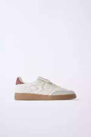 SNEAKER MIT ZUNGE Weiß
