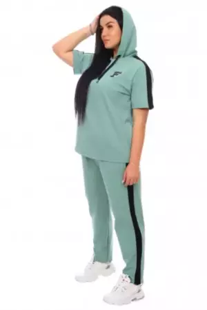 КОСТЮМ ЖЕНСКИЙ "ФАНТАСТИКА" ЗЕЛЕНЫЙ