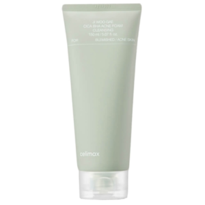 Celimax Очищающая пенка с BHA-кислотой и центеллой Ji Woo Gae Cica BHA Acne Foam Cleansing 150ml