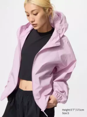 UV Protection Pocketable Parka 12 PINK