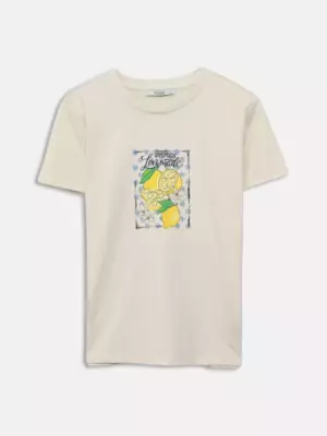 XSIDE 
  Rundhalsausschnitt Kurzarm T-Shirt für Damen