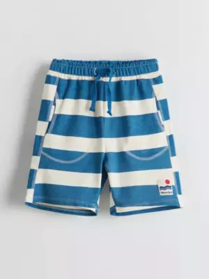 LCW Kids 
  Gestreifte Shorts mit elastischem Bund für Jungen