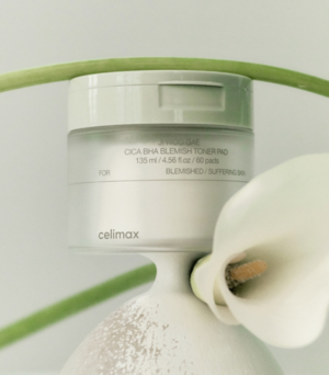 Celimax Пилинг-пэды от воспалений для проблемной кожи  Ji Woo Gae Cica BHA Blemish Toner Pad 60 шт.     (170ml)